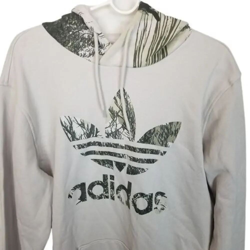 Adidas Mens Camo Block Hoodie Sweatshirt Size L Sporty Active Athletic Casual